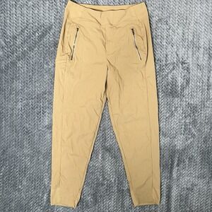 Athleta Pants Womens Sz 6 Beige Trekkie North High Rise Jogger Pull On Stretch